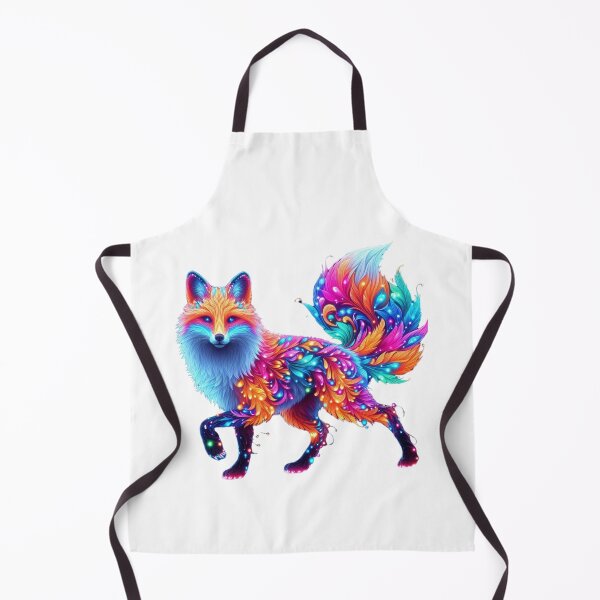 Item preview, Radiant Spirit Fox – A Glowing Fantasy designed and sold by GloriousArtSKD.