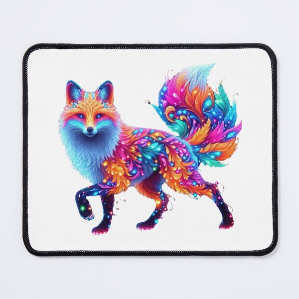Item preview, Radiant Spirit Fox – A Glowing Fantasy designed and sold by GloriousArtSKD.
