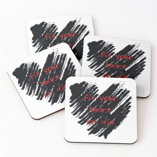 Item preview, Fix your heart or die designed and sold by cubiclecoma.