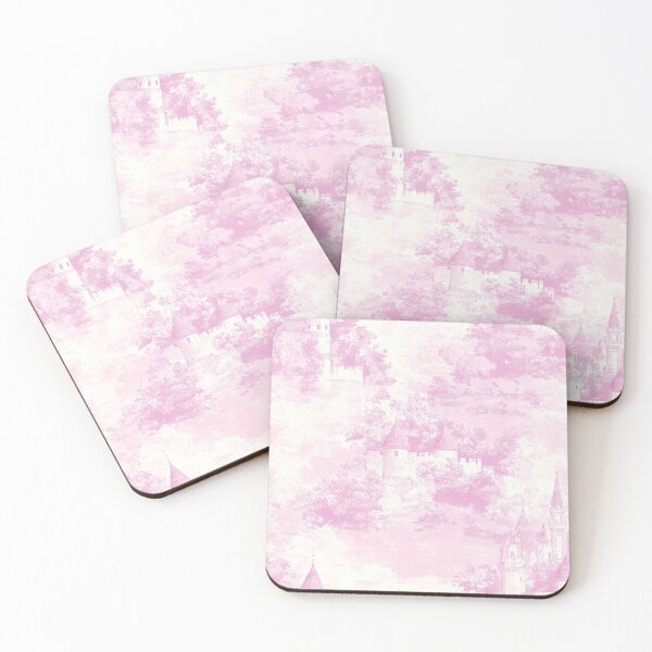 Item preview, Pink Toile designed and sold by Inspired Life Creative.