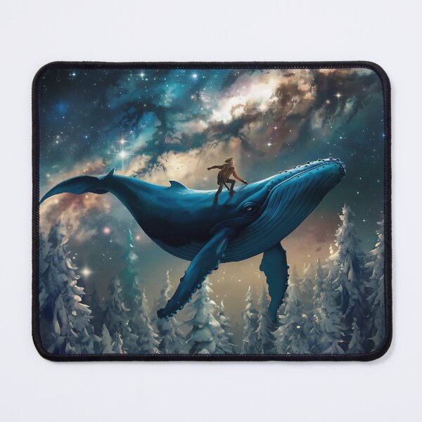 Item preview, Cosmic whale rider designed and sold by mrddst.