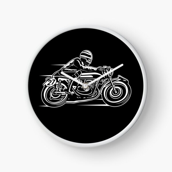 Item preview, Cafe Racer motorcycle 03_white designed and sold by RollOn.