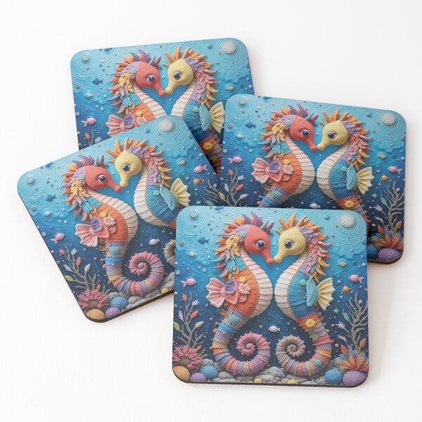 Item preview, Seahorses lover Crochet designed and sold by TopSprint.