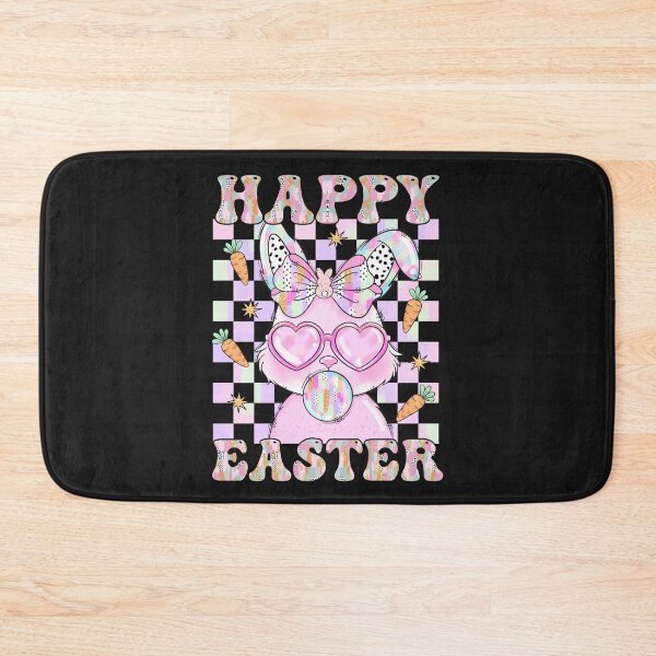 Item preview, Rabbit Bunny Blowing Bubble Gum Easter Day Coquette Bow designed and sold by TalalosART.