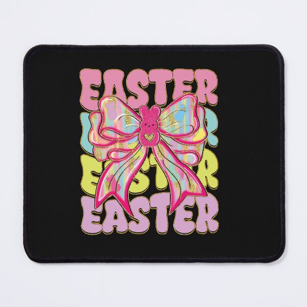 Item preview, Happy Easter Day Coquette Bow Bunny Tie Dye Girls Women designed and sold by TalalosART.