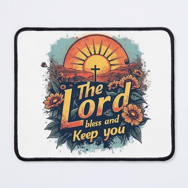 Item preview, The Lord Bless and Keep You designed and sold by Faithloveshop.
