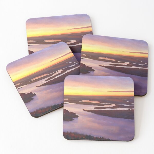 Item preview, Inlets southwest Puget Sound Sunset (Impressionist) designed and sold by flyscenicair.