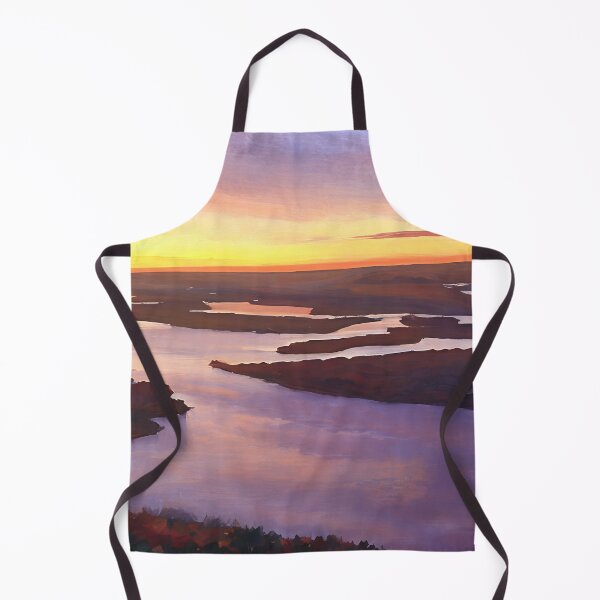 Item preview, Inlets southwest Puget Sound Sunset (Impressionist) designed and sold by flyscenicair.