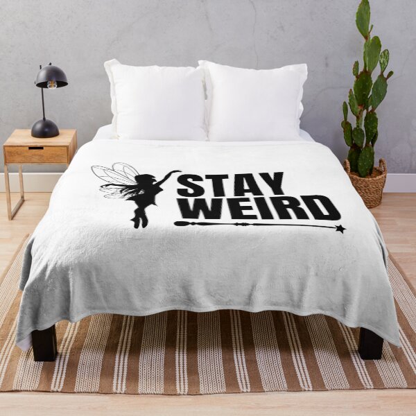 Item preview, Stay Weird – Enchanted Fairy Aesthetic T-Shirt designed and sold by relso.