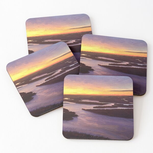 Item preview, Inlets southwest Puget Sound Sunset (Oil Painting) designed and sold by flyscenicair.