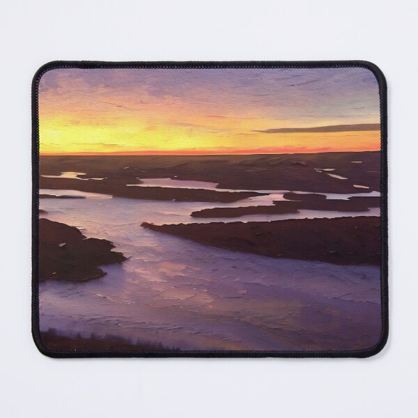 Item preview, Inlets southwest Puget Sound Sunset (Oil Painting) designed and sold by flyscenicair.