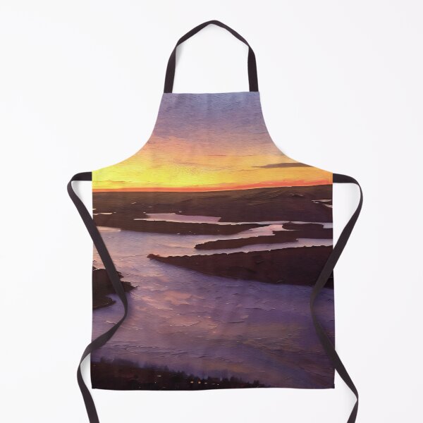 Item preview, Inlets southwest Puget Sound Sunset (Oil Painting) designed and sold by flyscenicair.
