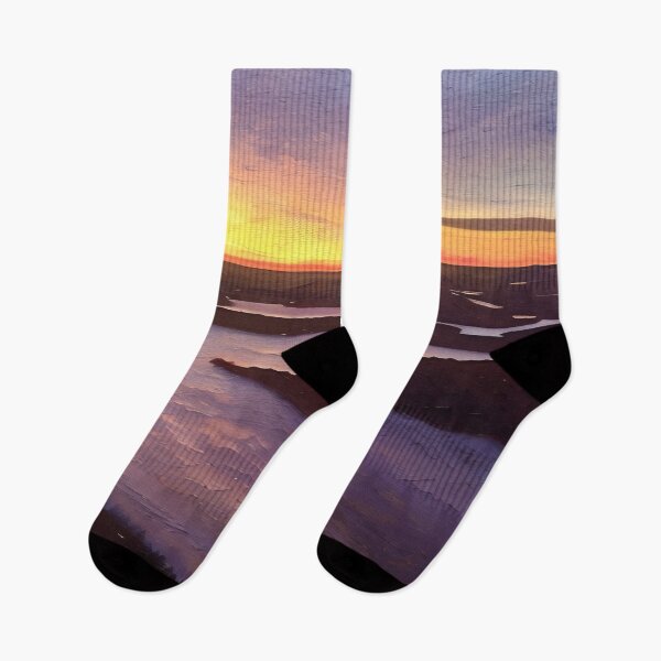 Item preview, Inlets southwest Puget Sound Sunset (Oil Painting) designed and sold by flyscenicair.
