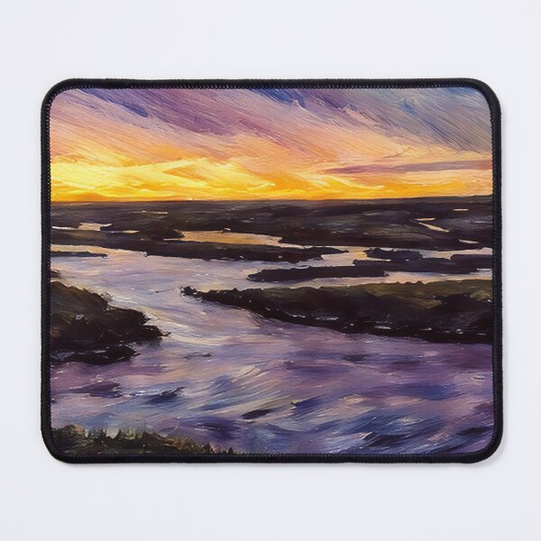 Item preview, Inlets southwest Puget Sound Sunset (Pastel) designed and sold by flyscenicair.