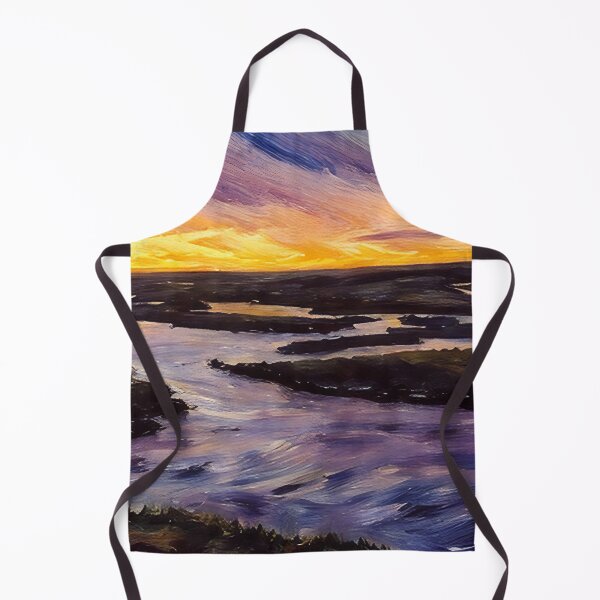 Item preview, Inlets southwest Puget Sound Sunset (Pastel) designed and sold by flyscenicair.