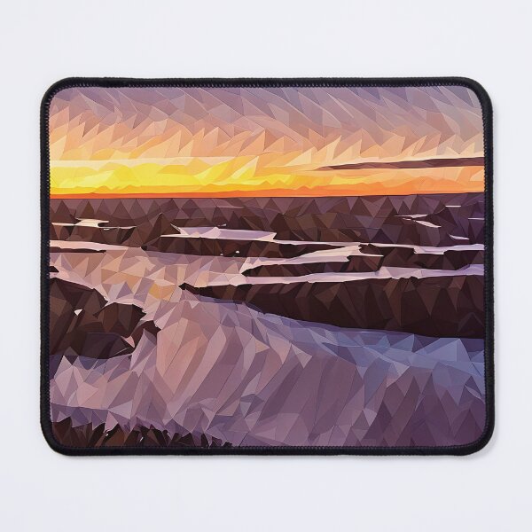 Item preview, Inlets southwest Puget Sound Sunset (Poly Art) designed and sold by flyscenicair.