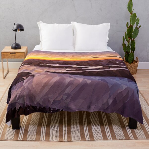 Item preview, Inlets southwest Puget Sound Sunset (Poly Art) designed and sold by flyscenicair.