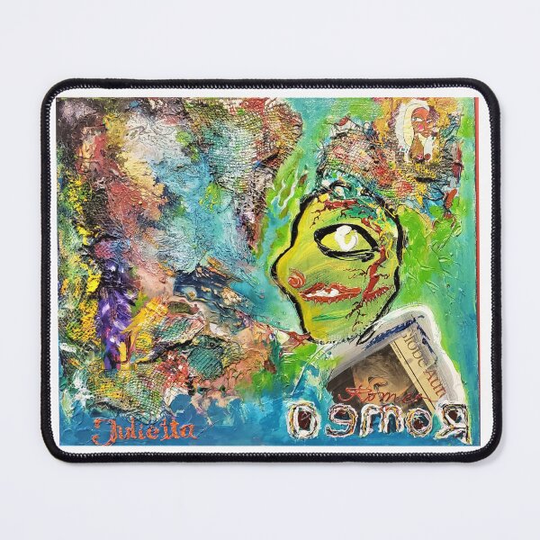 Item preview, Romeo and the soul of Juliett...Acrylic collage, 20x24 inch, SKU 1115 designed and sold by Romeo Dobrota.