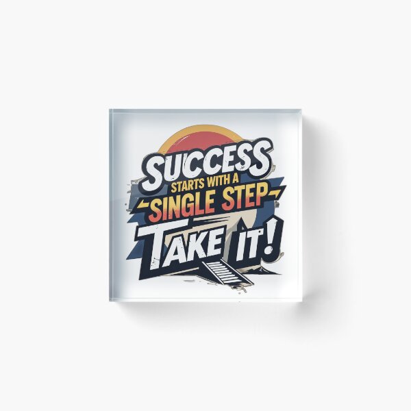 Item preview, Success Starts with a Single Step designed and sold by Cool Cash Tees .