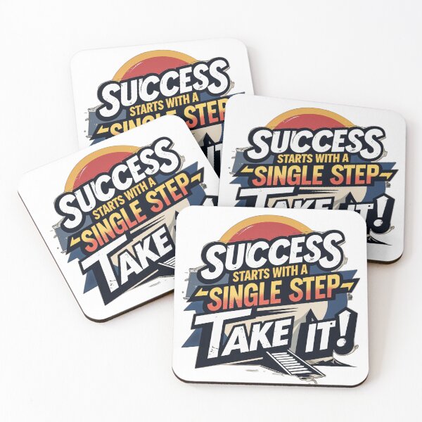 Item preview, Success Starts with a Single Step designed and sold by Cool Cash Tees .