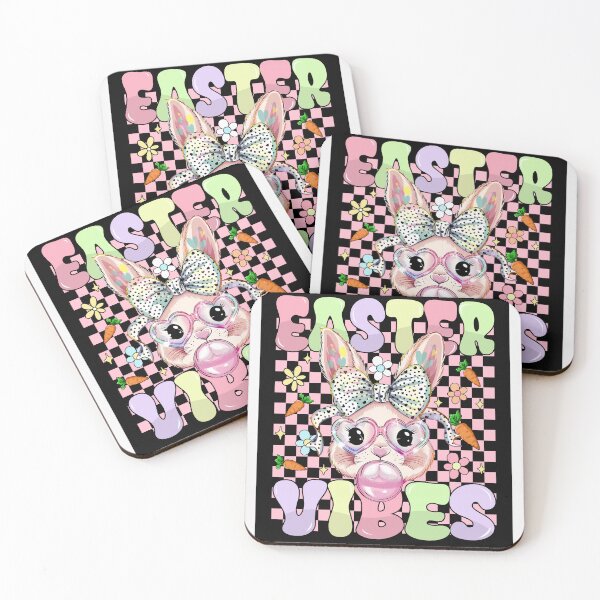 Item preview, Retro Groovy Easter Vibes Bunny Eggs Rabbit Women Girls Kids  designed and sold by TalalosART.