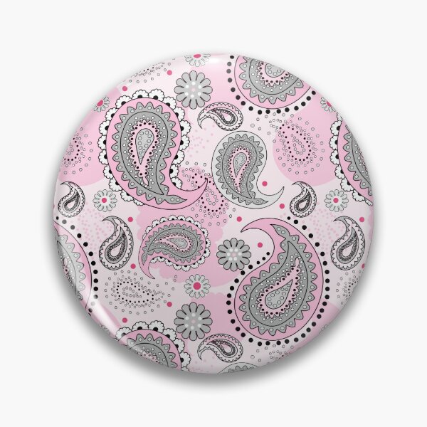 Item preview, Ethnic traditional tribal paisley pattern delicate pink designed and sold by fuzzyfox.