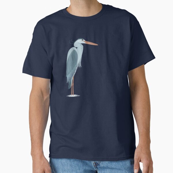 Item preview, Stylized Great Blue Heron designed and sold by GrackleGlade.