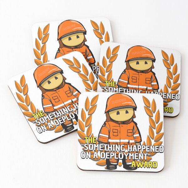 Item preview, Something happened on deployment award - Orange designed and sold by Flashover.