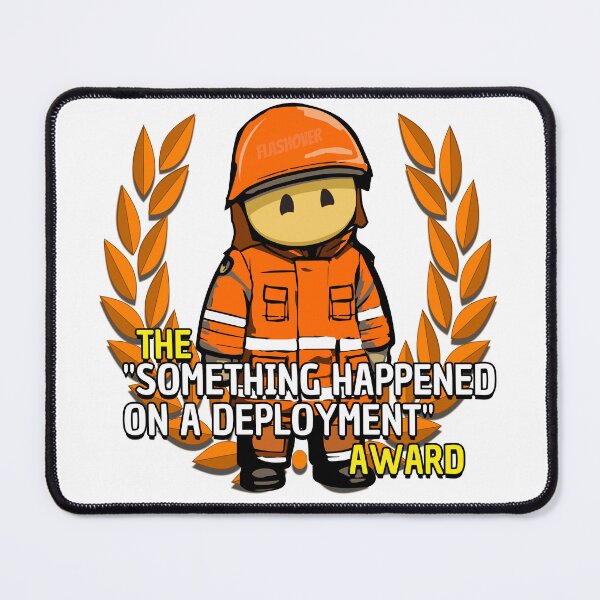 Item preview, Something happened on deployment award - Orange designed and sold by Flashover.
