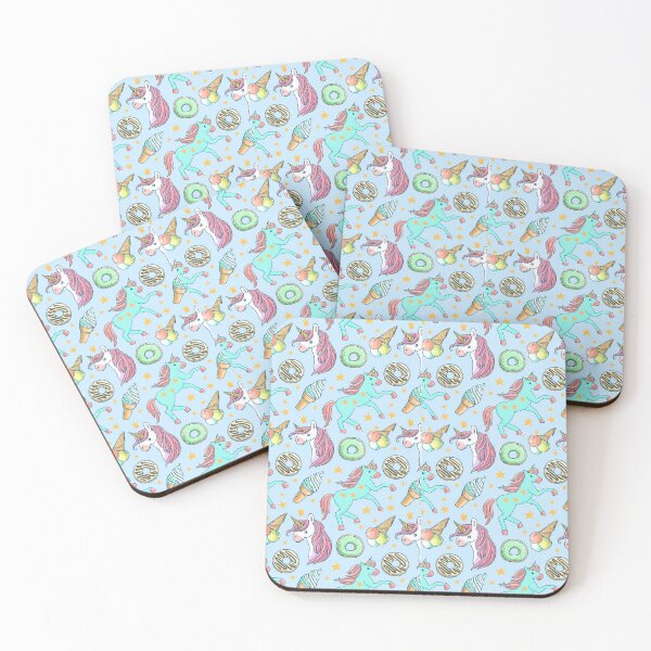Item preview, Beautiful Hand Drawn Vector Seamless Unicorn designed and sold by Masonixem.