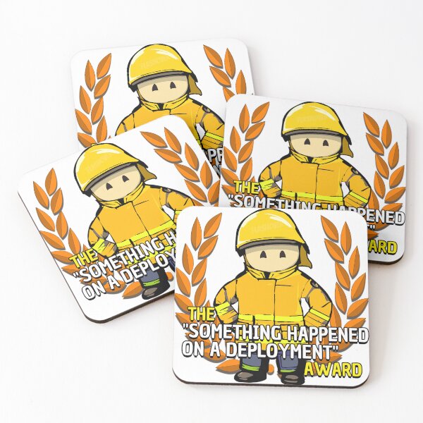 Item preview, Something happened on deployment award - Yellow designed and sold by Flashover.