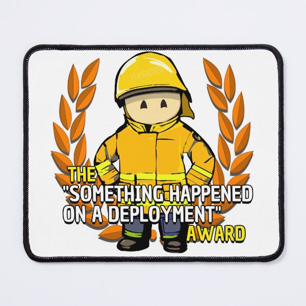Item preview, Something happened on deployment award - Yellow designed and sold by Flashover.