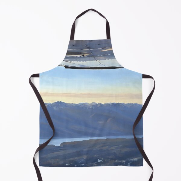 Item preview, Flying Olympic Mountains Hood Canal (Impressionist) designed and sold by flyscenicair.