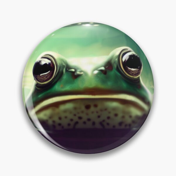 Item preview, frog sitting in water designed and sold by west90.