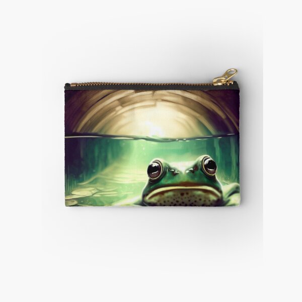 Item preview, frog sitting in water designed and sold by west90.