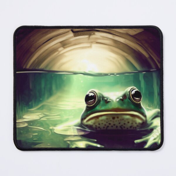 Item preview, frog sitting in water designed and sold by west90.