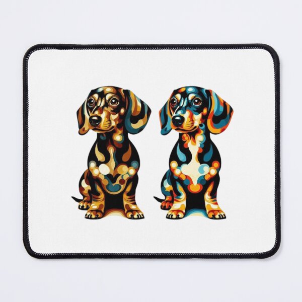 Item preview, Abstract Dachshund Vasarely Style Funny Dachshund Lover  designed and sold by Creat-Des.
