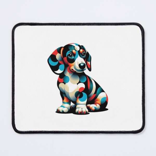 Item preview, Abstract Dachshund Vasarely Style Funny Dachshund Lover designed and sold by Creat-Des.