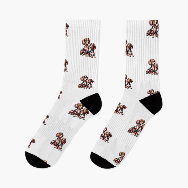 Item preview, Abstract Dachshund Vasarely Style Funny Dachshund Lover  designed and sold by Creat-Des.