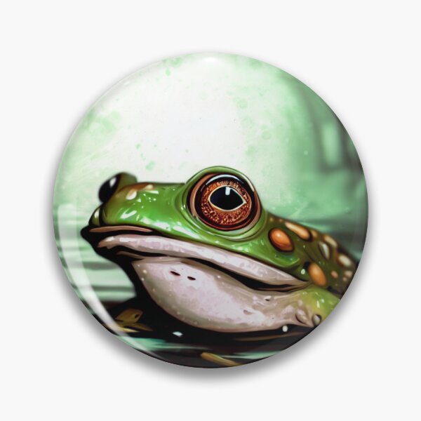 Item preview, frog sitting in water designed and sold by west90.