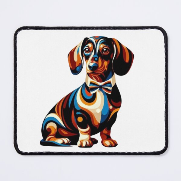 Item preview, Abstract Dachshund Vasarely Style Funny Dachshund Lover  designed and sold by Creat-Des.