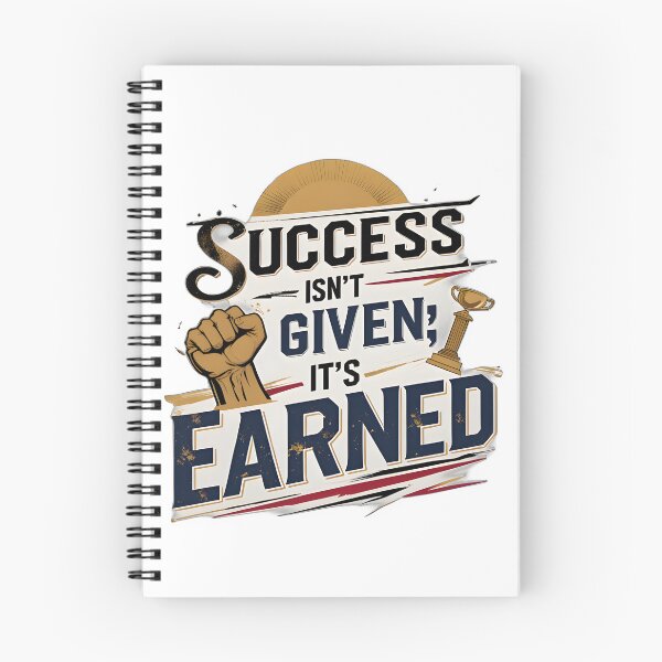 Item preview, Success Isn’t Given; It’s Earned designed and sold by Cool Cash Tees .