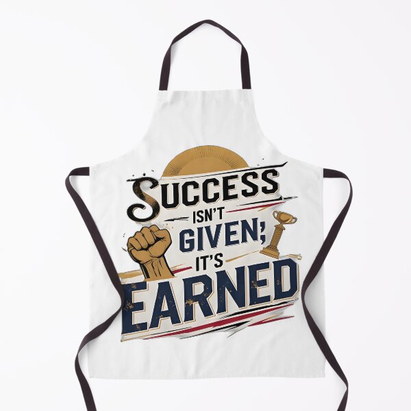 Item preview, Success Isn’t Given; It’s Earned designed and sold by Cool Cash Tees .
