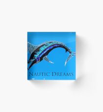 Nautic Dreams Acrylic Block