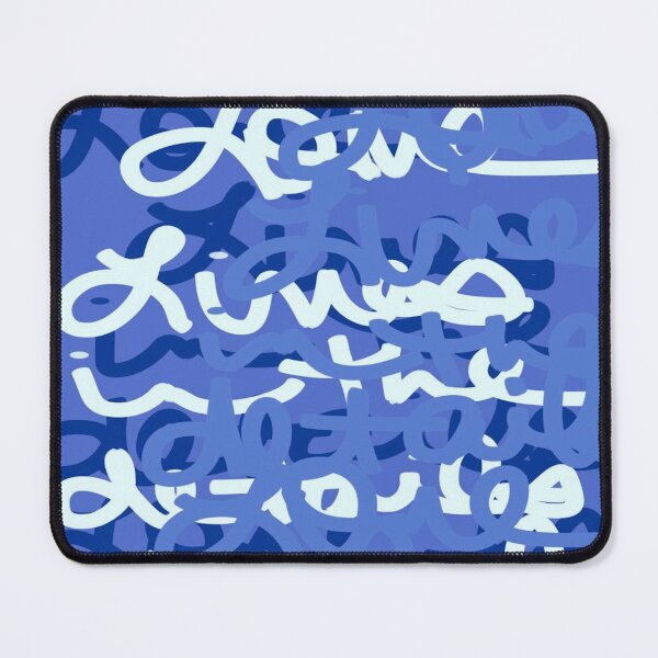 Item preview, Love All Day Blue designed and sold by rootcompass.