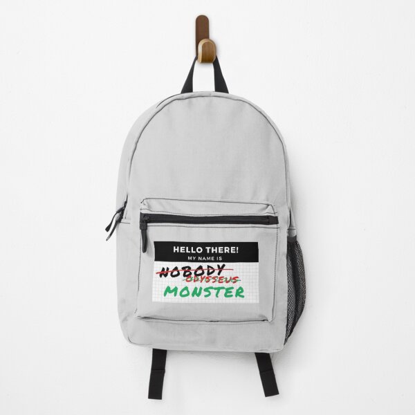 Item preview, The Odyssey "Monster" Name Tag  designed and sold by Cross.Your.Eyes.Designs..