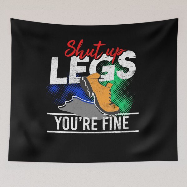 Item preview, Marathon 26.2 Shut Up Legs Funny Design for Marathon Runners designed and sold by AllStarMerch.