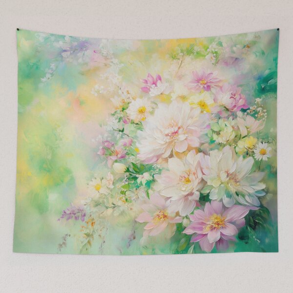 Item preview, Elegant Floral Symphony – Impressionist Bloom designed and sold by SteadyRolling.