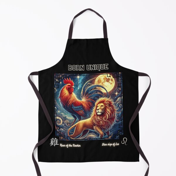 Item preview, Born Unique in the Year of the Rooster with the Sign of Leo designed and sold by MillyChantilly.