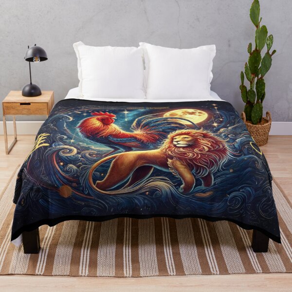 Item preview, Born Unique in the Year of the Rooster with the Sign of Leo designed and sold by MillyChantilly.